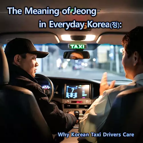 Jeong in everyday Korea seen in Korean social life taxi conversation