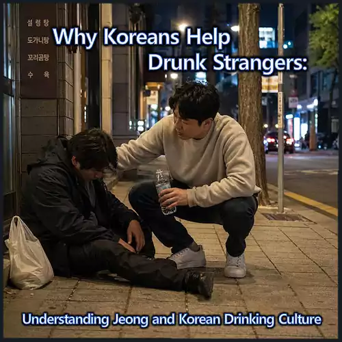 why Koreans help drunk strangers in Seoul at night