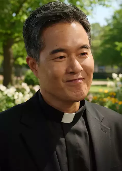 Confused About Phantom Lawyer Cast? & Plot & Full Explanation | 신이랑 법률사무소 14 Phantom Lawyer Cast2_5_1Father Matteo_played by Jung Seung-gil