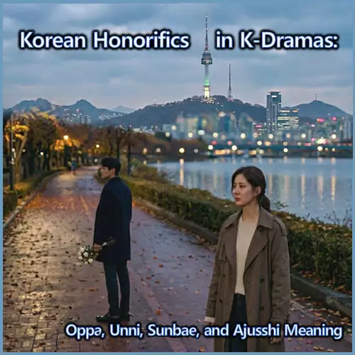 korean honorifics in kdrama showing oppa meaning in relationship context